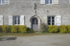 La grande facade du manoir