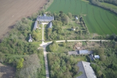 Le domaine vue du ciel
