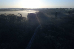 La campagne dans le finistère nord près de Brest