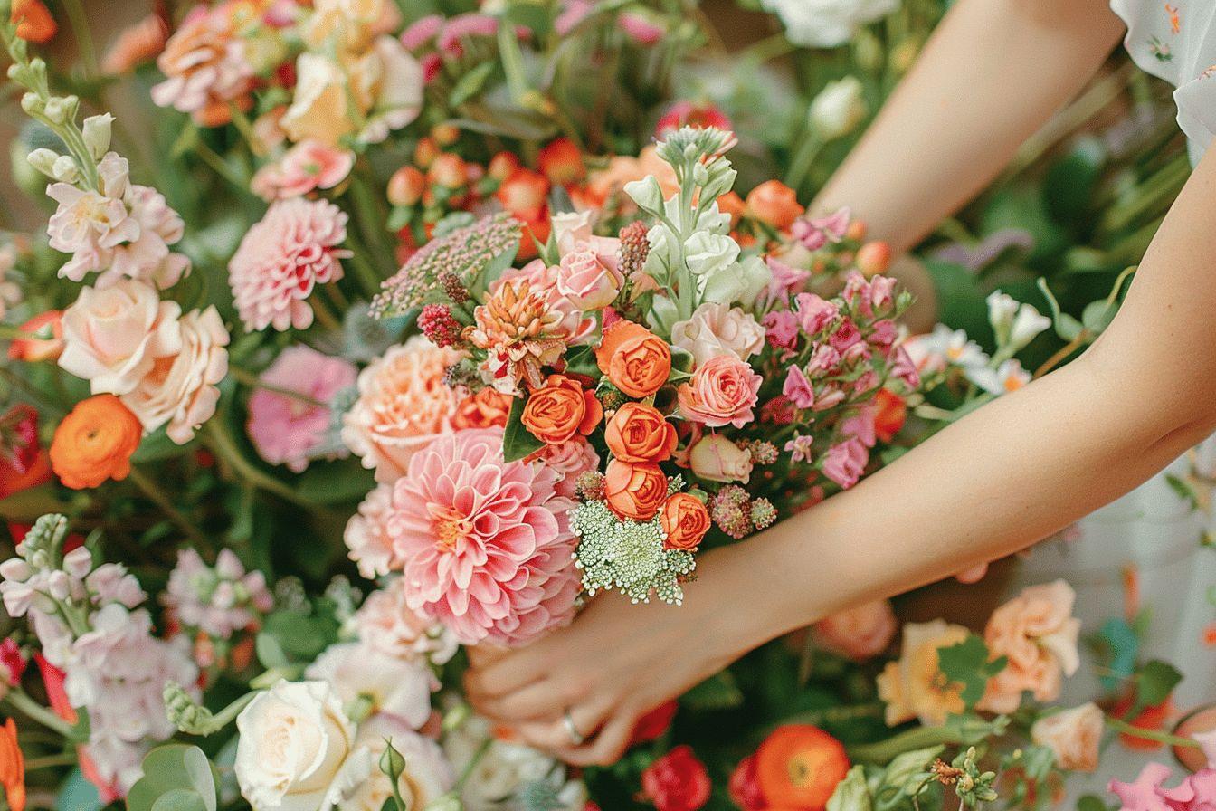 Conseil sur la préparation florale de saison et écologique pour son mariage à Brest